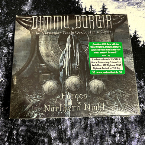 DIMMU BORGIR: FORCES OF THE NORTHERN NIGHT double CD *new and sealed*