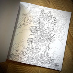 THE OFFICIAL CANNIBAL CORPSE COLOURING BOOK