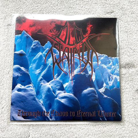 Old Wainds – Through The Chaos To Eternal Winter 7-inch vinyl (2001)  *preowned/collectible, excellent condition*