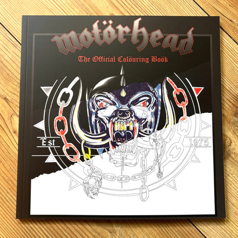THE OFFICIAL MOTORHEAD COLOURING BOOK