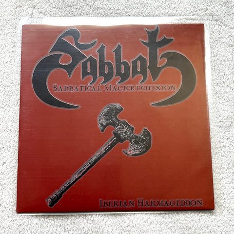 Sabbat – Sabbatical Magicrucifixion - Iberian Harmageddon 7-inch vinyl (2000)  *preowned/collectible, excellent condition*