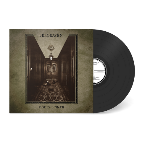 BERGRAVEN: Dödsvisioner LP (black vinyl, Swedish black metal)