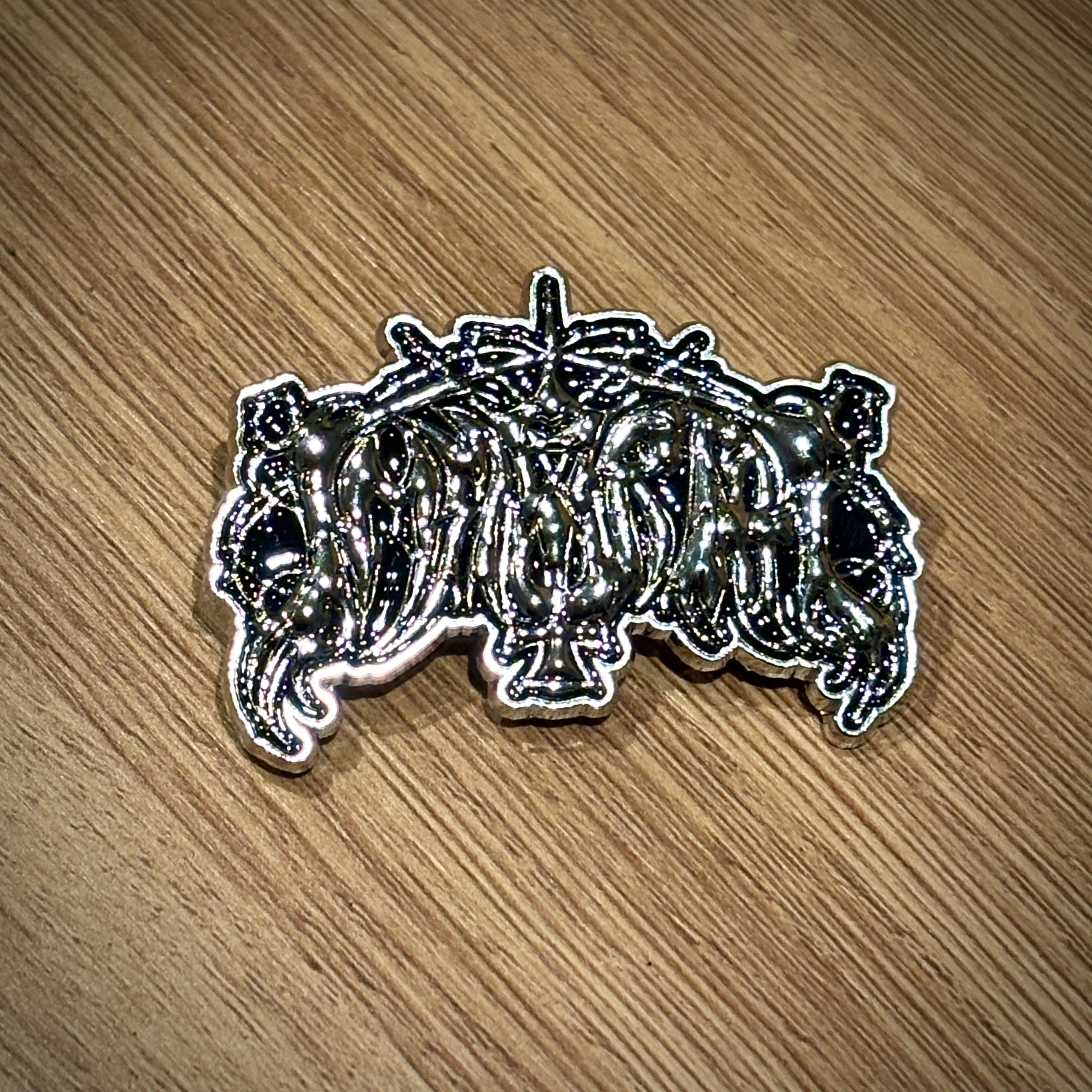 IMMORTAL: official metal pin badge