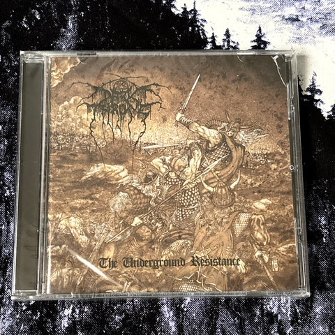 DARKTHRONE: THE UNDERGROUND RESISTANCE CD   *new and sealed*  (crack in box, reduced price)