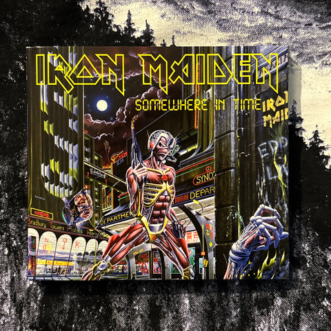 IRON MAIDEN: SOMEWHERE IN TIME remastered digipak CD   *new, not sealed*