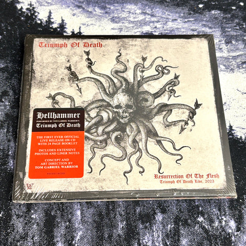 TRIUMPH OF DEATH: RESURRECTION OF THR FLESH digipak CD *new and sealed*
