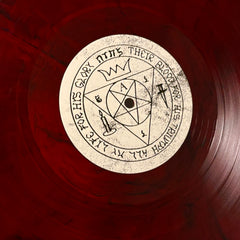 Samael: Worship Him LP (red/black vinyl, 2023)  *preowned/collectible, excellent condition*