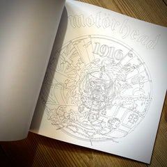 THE OFFICIAL MOTORHEAD COLOURING BOOK