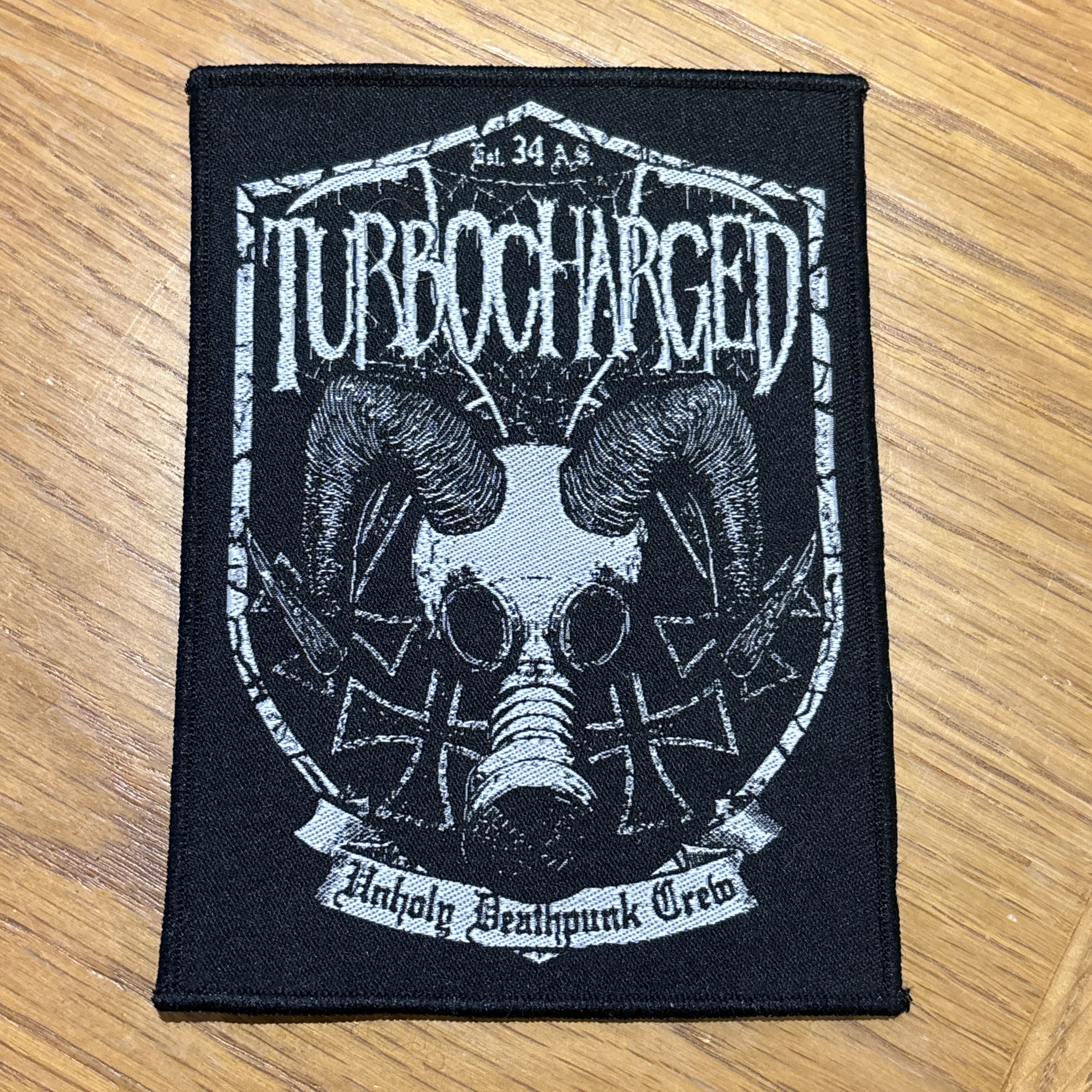 TURBOCHARGED: official UNHOLY DEATHPUNK CREW patch