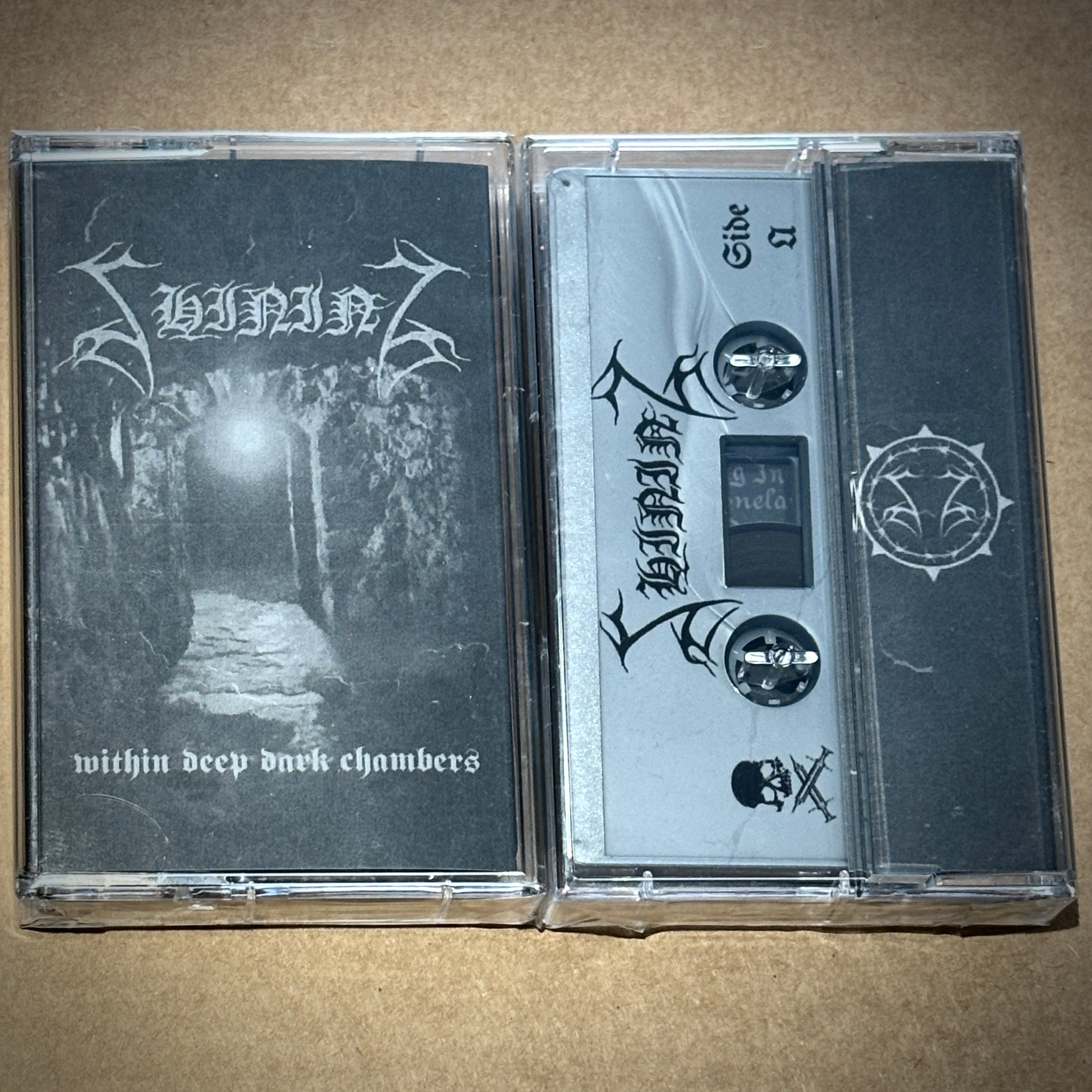 SHINING: SHINING I / WITHIN DEEP DARK CHAMBERS Cassette (30th anniversary edition)