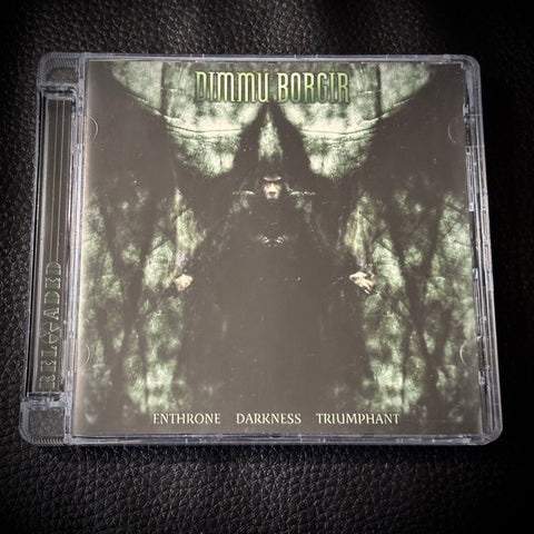 Dimmu Borgir ‎– Enthrone Darkness Triumphant CD *new but small cracks to case*