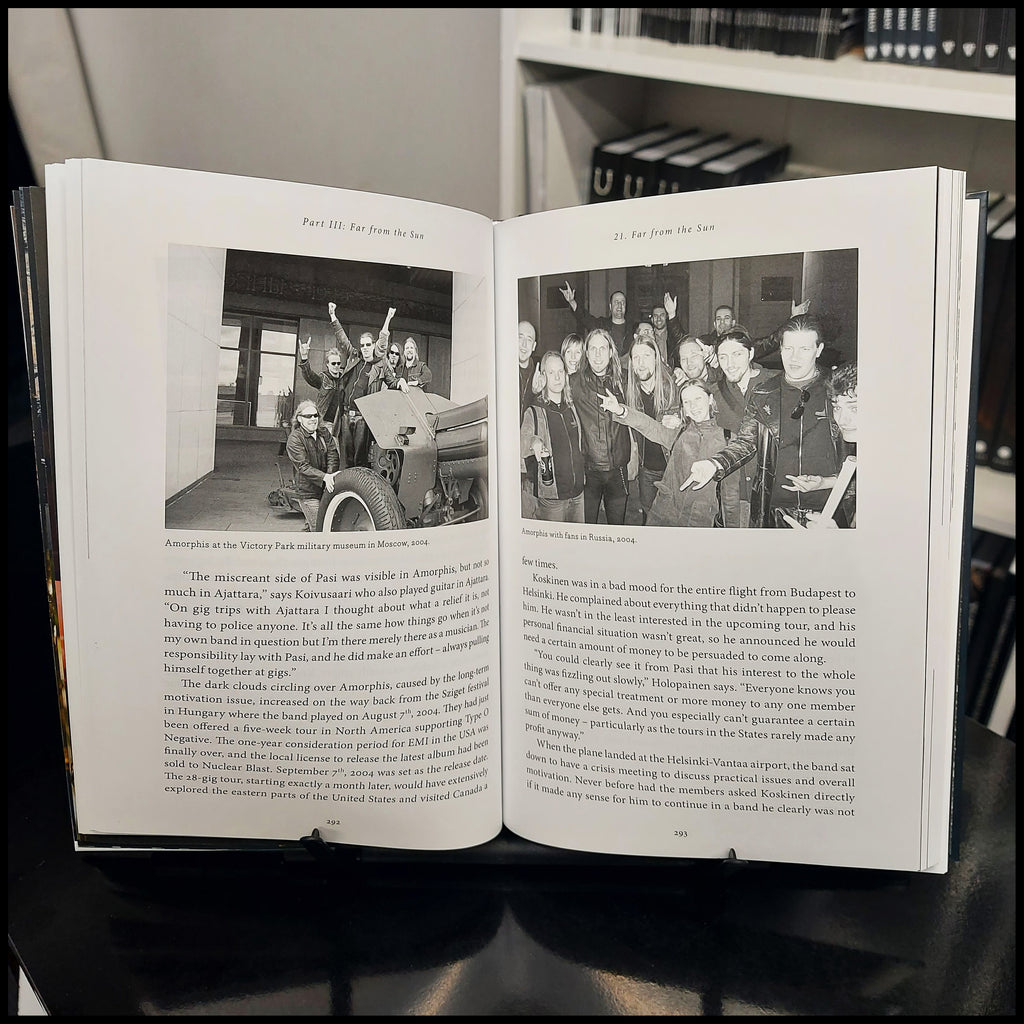 AMORPHIS official biography (limited hardback book)