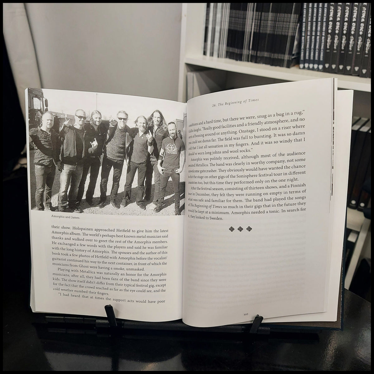 AMORPHIS official biography (limited hardback book)
