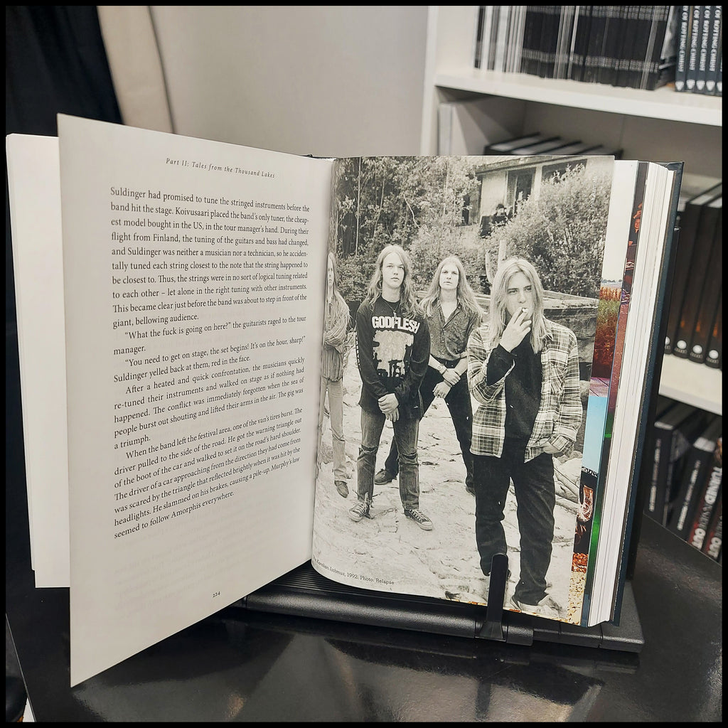 AMORPHIS official biography (limited hardback book)