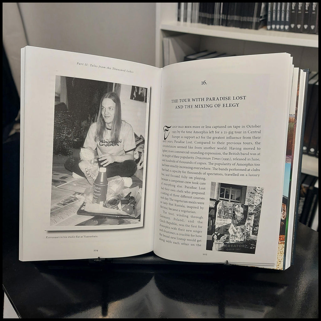 AMORPHIS official biography (limited hardback book)