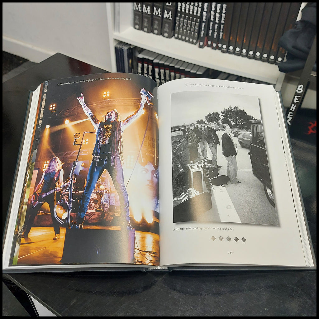 AMORPHIS official biography (limited hardback book)