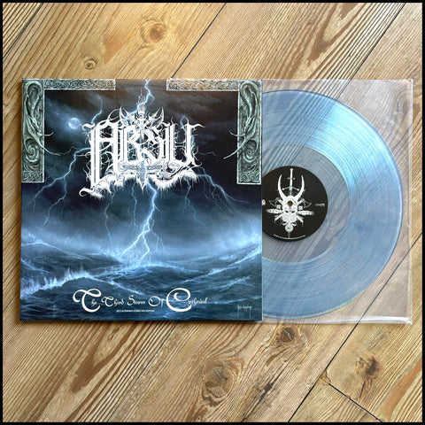 ABSU: The Third Storm of Cythraul LP (blue marble swirl 180g vinyl, gatefold sleeve, poster, remastered)