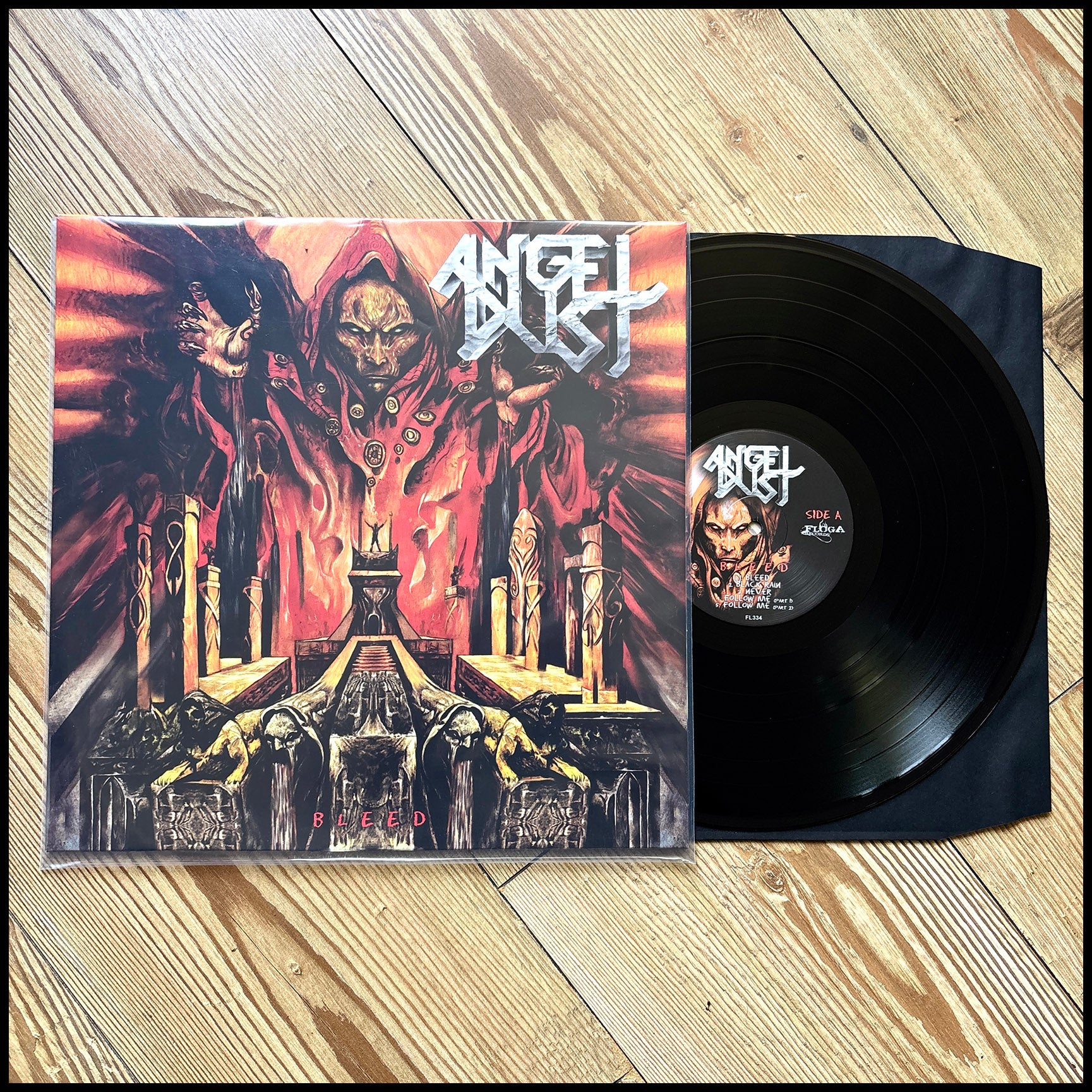 ANGEL DUST: BLEED LP (black vinyl, gatefold sleeve, reissue of the 1999 classic) *new*