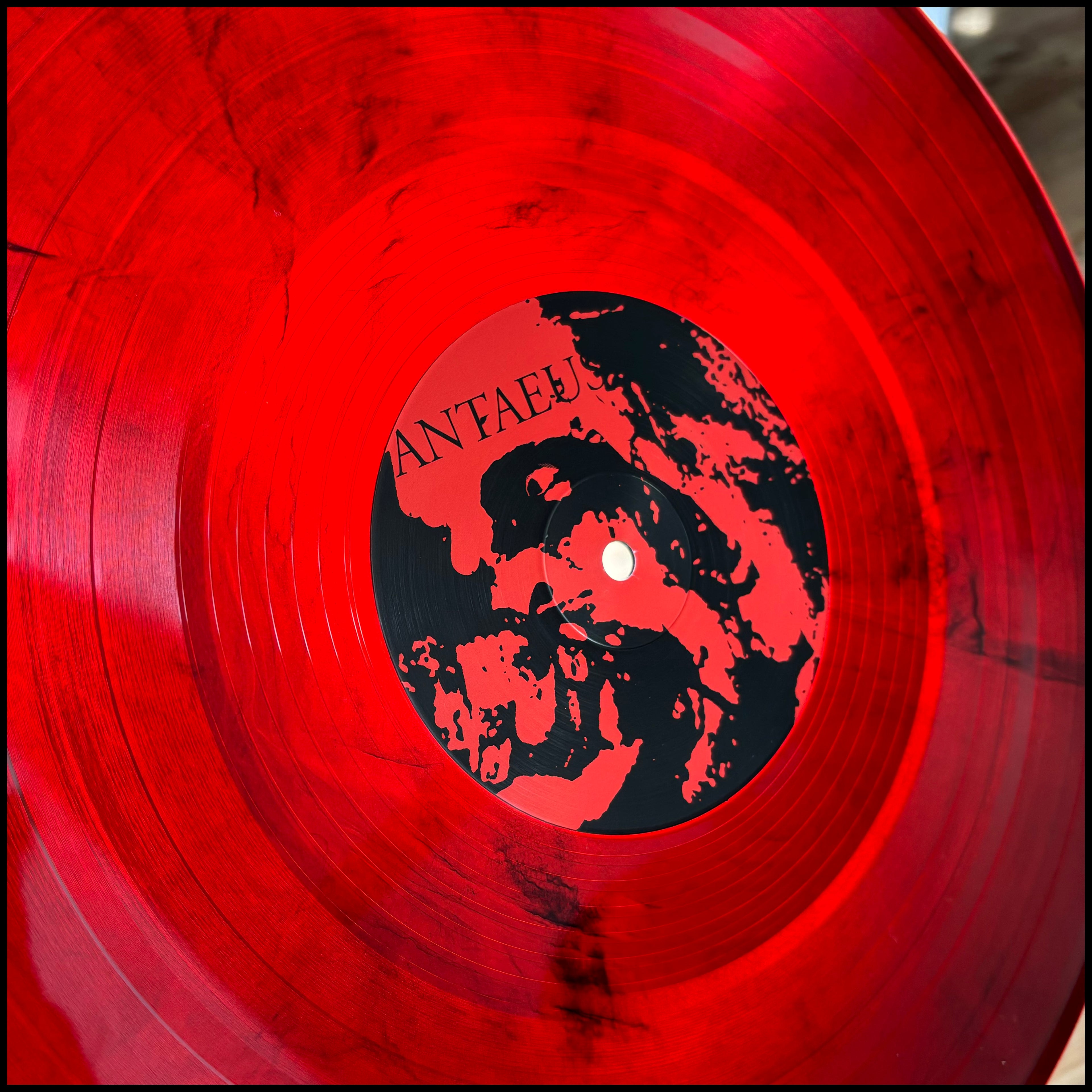 ANTAEUS: Cut Your Flesh and Worship Satan LP (blood red marble 180g vinyl, crushingly heavy French BM) *new*