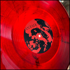 ANTAEUS: Cut Your Flesh and Worship Satan LP (blood red marble 180g vinyl, crushingly heavy French BM)