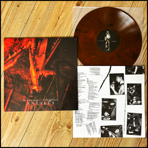 ANTAEUS: De Principii Evangelikum LP (orange/black marble 180g vinyl, crushingly heavy French BM)