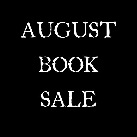 AUGUST 2024 BOOK SALE (new titles)