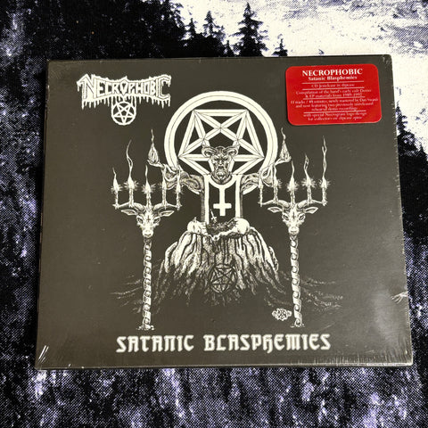 NECROPHOBIC: SATANIC BLASPHEMIES CD *new and sealed*
