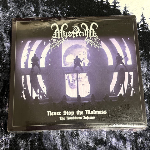 MYSTICUM: Never stop the madness CD/DVD   *new and sealed*