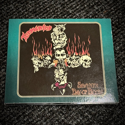 Tormentor ‎– The Seventh Day Of Doom CD (2023 digipak) *preowned/collectible, as new condition*