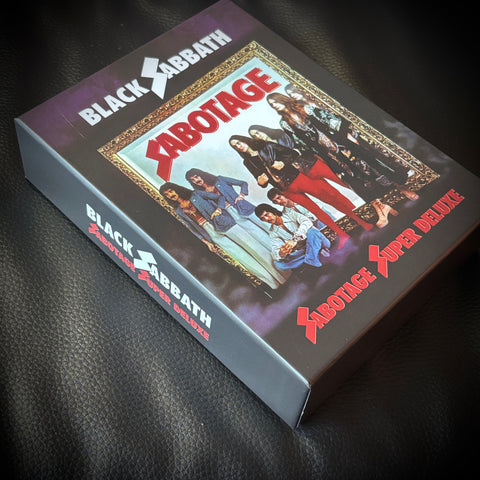 Black Sabbath ‎– Sabotage 4CD Sabotage Super Deluxe Edition (boxset with books) *unplayed and as new*