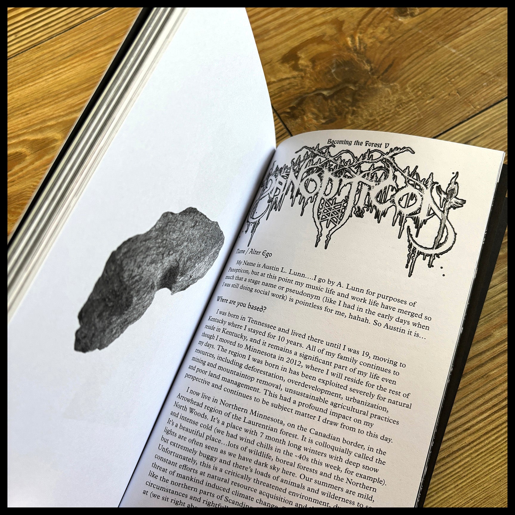 BECOMING THE FOREST 5 book (black metal / nature / culture)