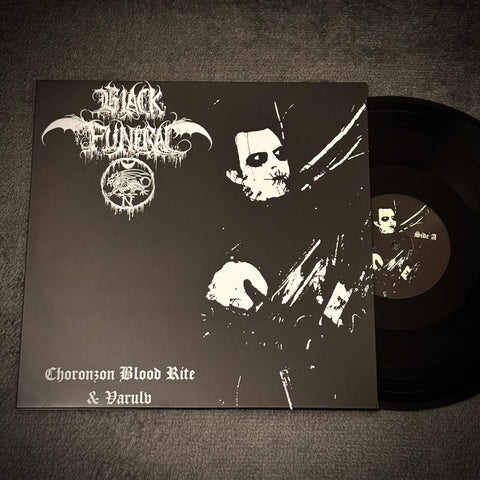 Black Funeral – Choronzon Blood Rite & Varulv LP (black vinyl, 2021)  *preowned/collectible, excellent condition*