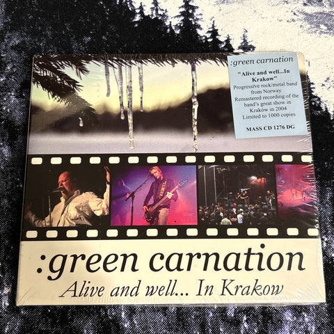 GREEN CARNATION: ALIVE AND WELL IN KRAKOW CD   *new and sealed*