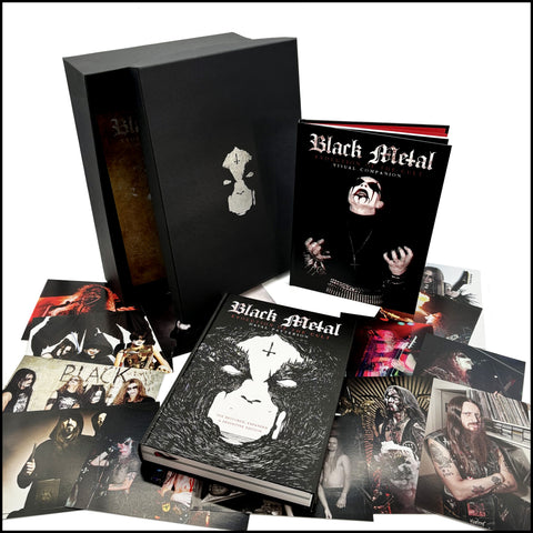 BLACK METAL: EVOLUTION OF THE CULT - THE RESTORED, EXPANDED & DEFINITIVE EDITION hardback boxset [ships early Mar 2024, free patch, signed]