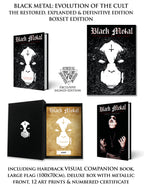 Preorder [15th June 2026] BLACK METAL: EVOLUTION OF THE CULT - THE RESTORED, EXPANDED & DEFINITIVE EDITION hardback boxset (signed by author, includes patch)