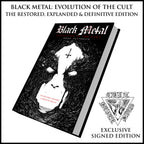 Preorder [15th June 2026] BLACK METAL: EVOLUTION OF THE CULT - THE RESTORED, EXPANDED & DEFINITIVE EDITION hardback boxset (signed by author, includes patch)