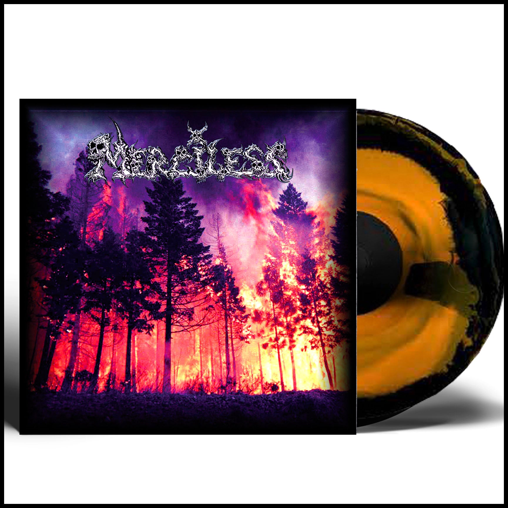 MERCILESS: Merciless LP (sunburst vinyl)  *new, sealed*