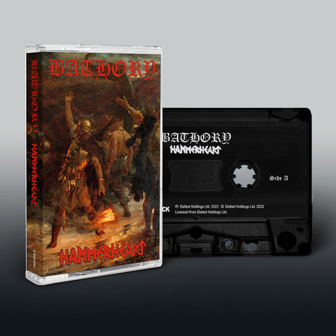 BATHORY: Hammerheart cassette (official tape edition of the Swedish legends)