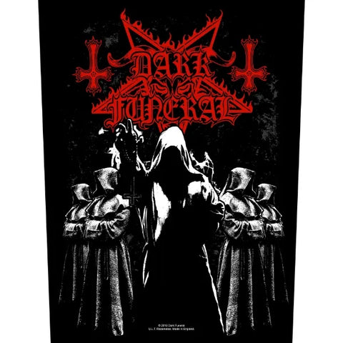 Official DARK FUNERAL: CLOAKED FIGURES large back patch