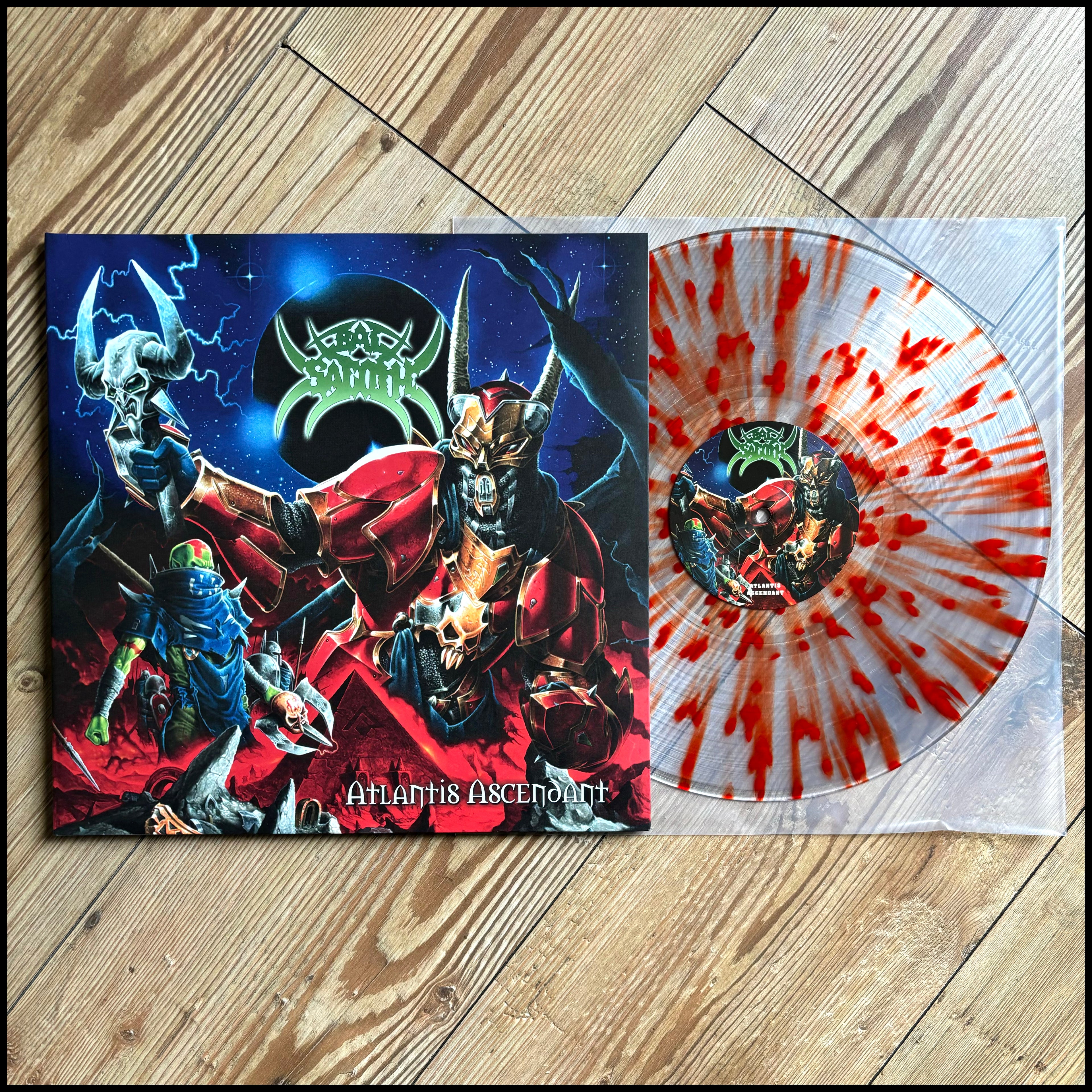 BAL-SAGOTH: Atlantis Ascendant LP (limited clear/red splatter vinyl) *new*