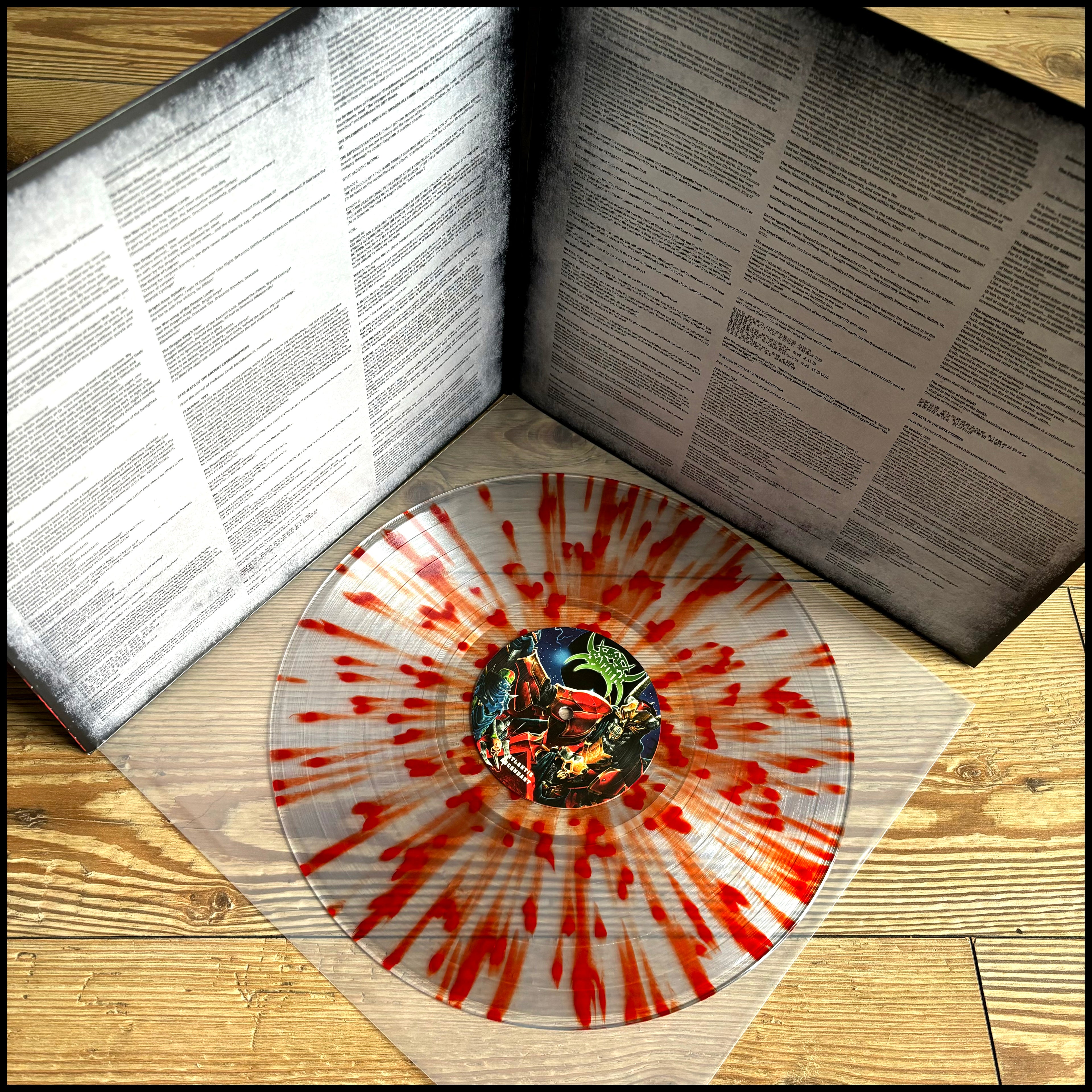 BAL-SAGOTH: Atlantis Ascendant LP (limited clear/red splatter vinyl) *new*