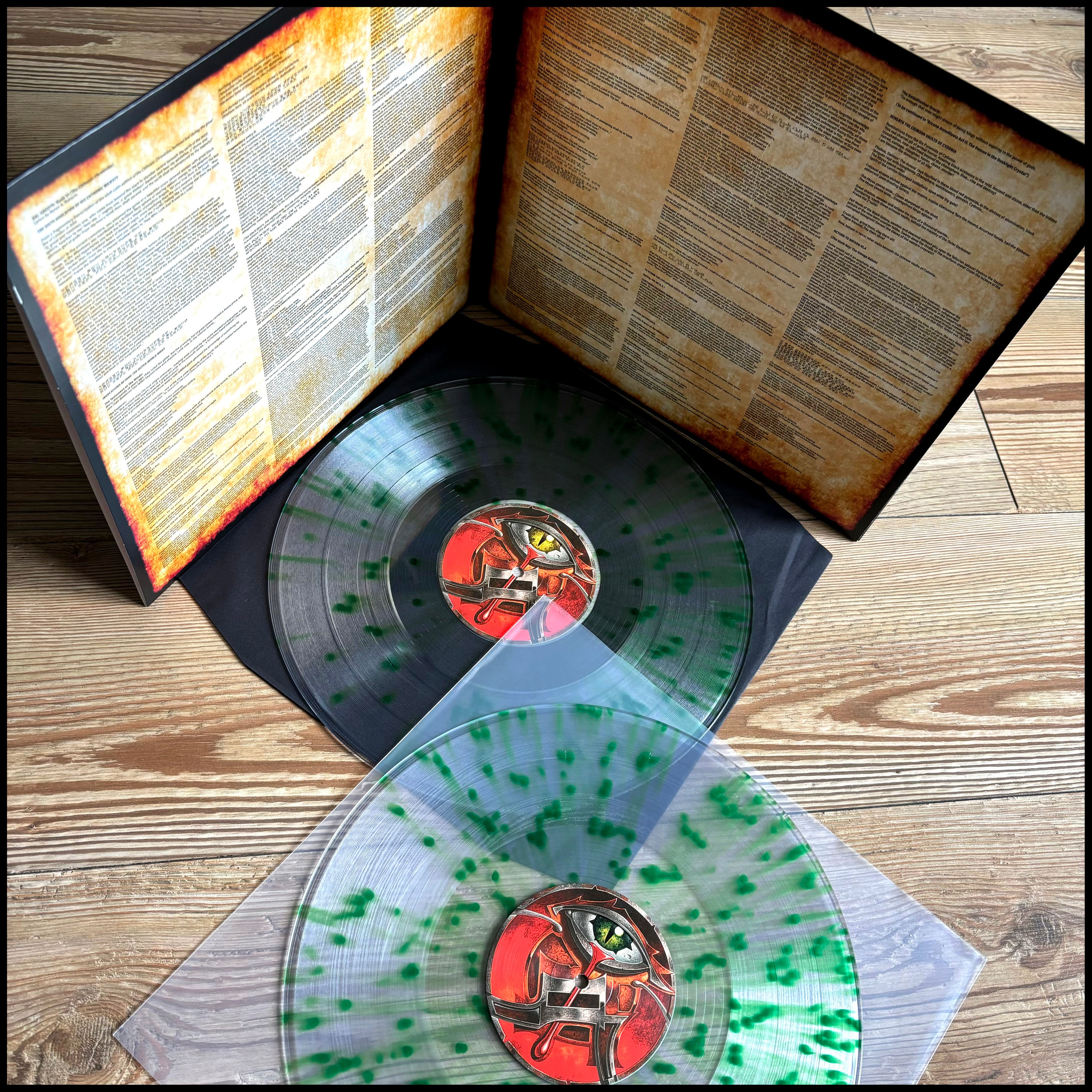 BAL-SAGOTH: The Chthonic Chronicles double LP (2 x limited clear/green splatter vinyl) *new*