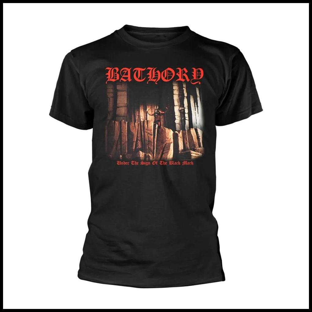 BATHORY: official UNDER THE SIGN OF THE BLACK MARK shirt
