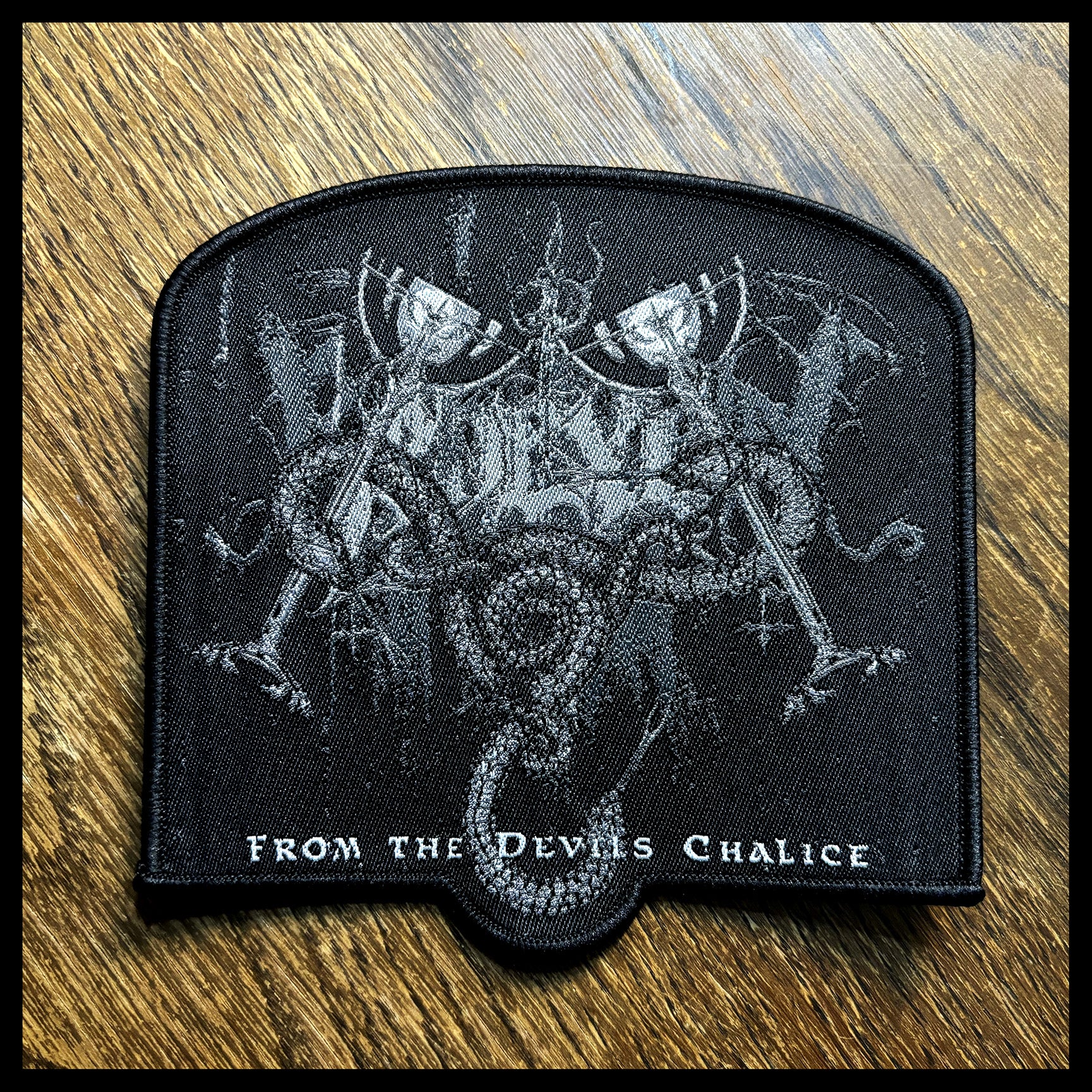 BEHEXEN: official  deluxe/limited DEVIL'S CHALICE large patch (limited edition)