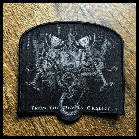 BEHEXEN: official  deluxe/limited DEVIL'S CHALICE large patch (limited edition)