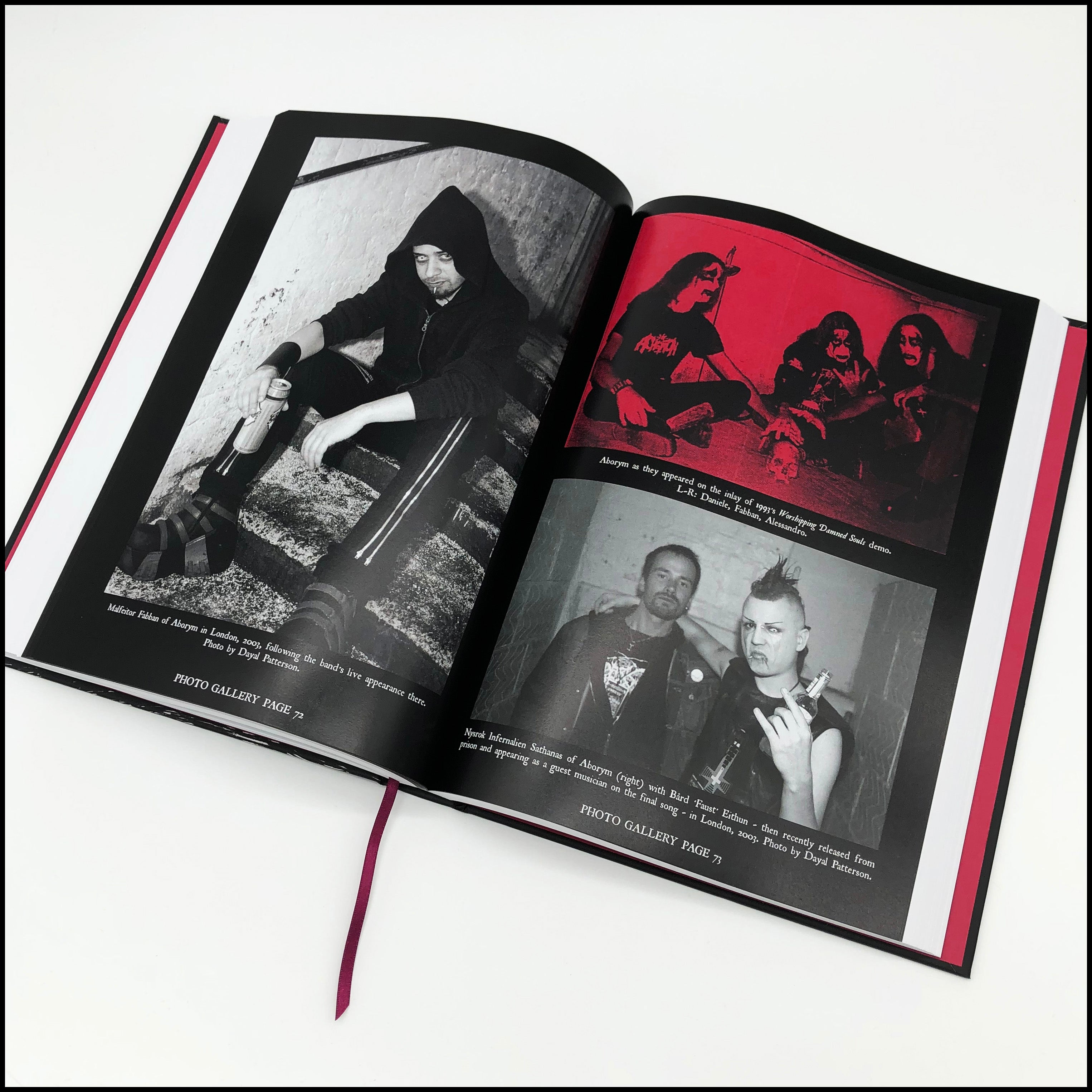 Preorder [15th June 2026] BLACK METAL: EVOLUTION OF THE CULT - THE RESTORED, EXPANDED & DEFINITIVE EDITION hardback boxset (signed by author, includes patch)