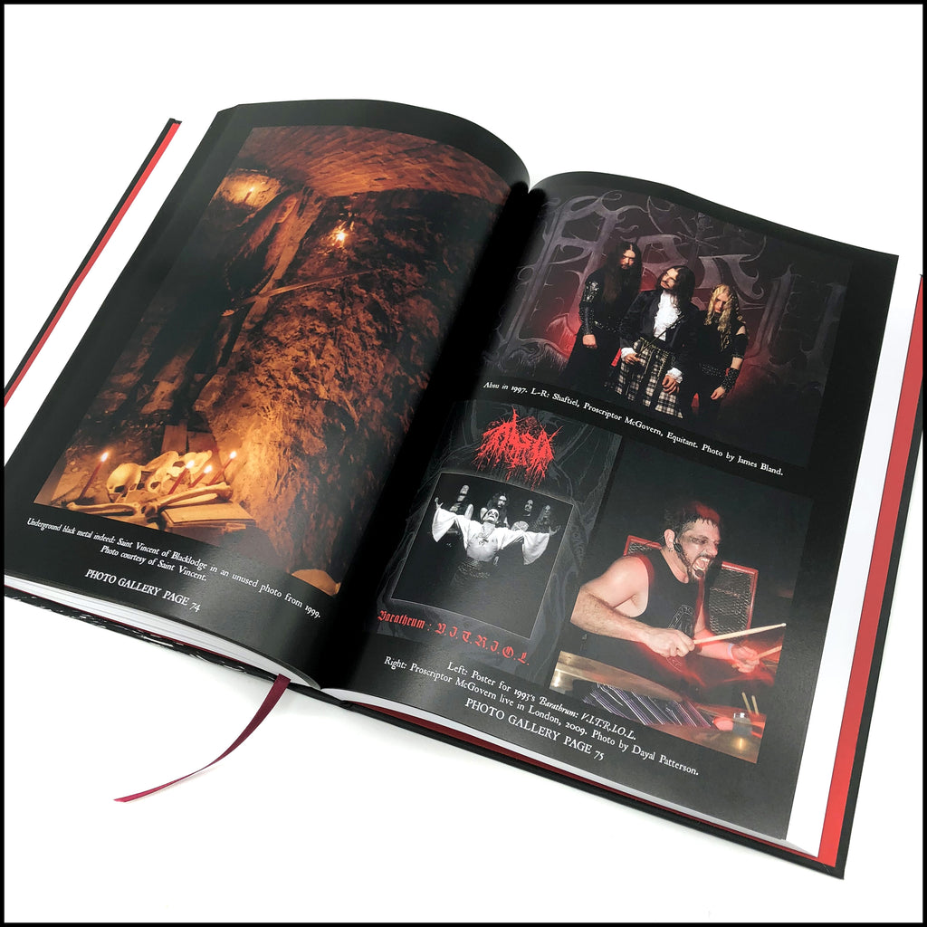 Preorder [15th June 2026] BLACK METAL: EVOLUTION OF THE CULT - THE RESTORED, EXPANDED & DEFINITIVE EDITION hardback boxset (signed by author, includes patch)
