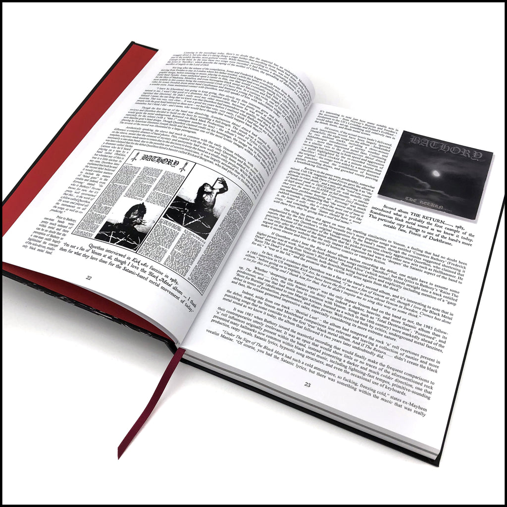 Preorder [15th June 2026] BLACK METAL: EVOLUTION OF THE CULT - THE RESTORED, EXPANDED & DEFINITIVE EDITION hardback boxset (signed by author, includes patch)