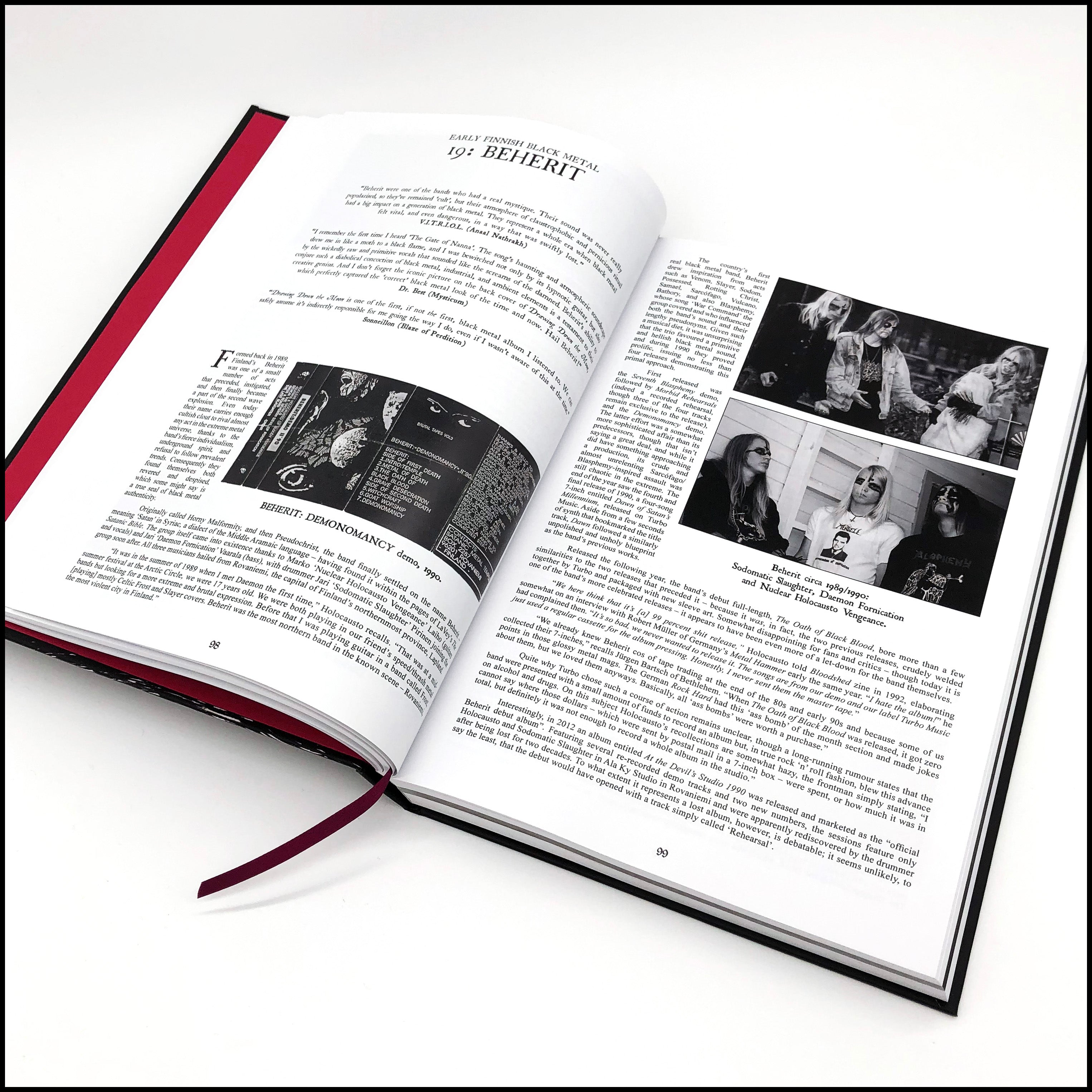 Preorder [15th June 2026] BLACK METAL: EVOLUTION OF THE CULT - THE RESTORED, EXPANDED & DEFINITIVE EDITION hardback boxset (signed by author, includes patch)