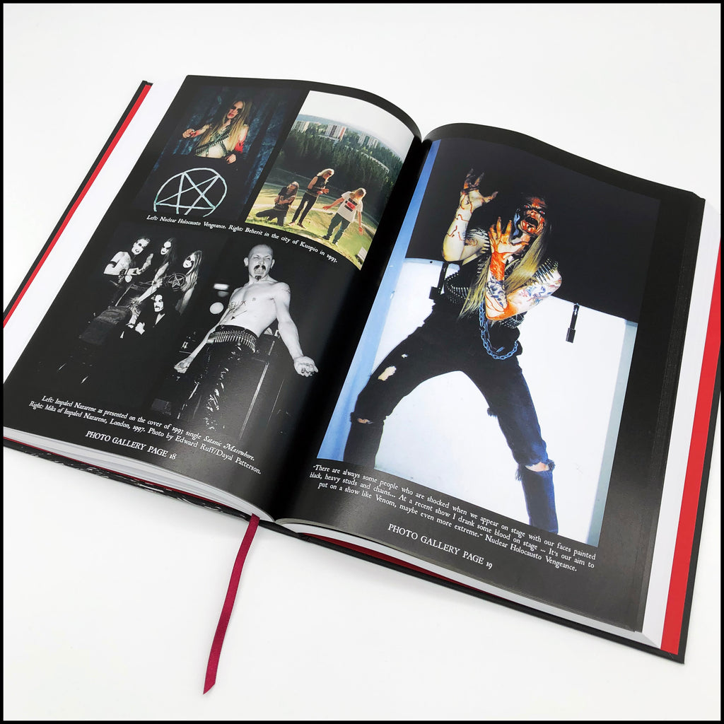 Preorder [July 2026] BLACK METAL: EVOLUTION OF THE CULT - THE RESTORED, EXPANDED & DEFINITIVE EDITION hardback (signed by author, includes patch)